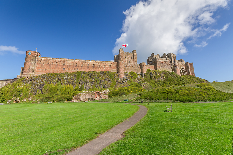 Bamburgh Castle Northumberland Coast